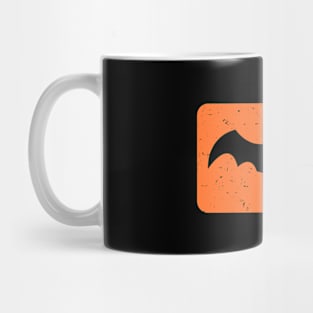 Halloween Bat - Vintage Style Mug